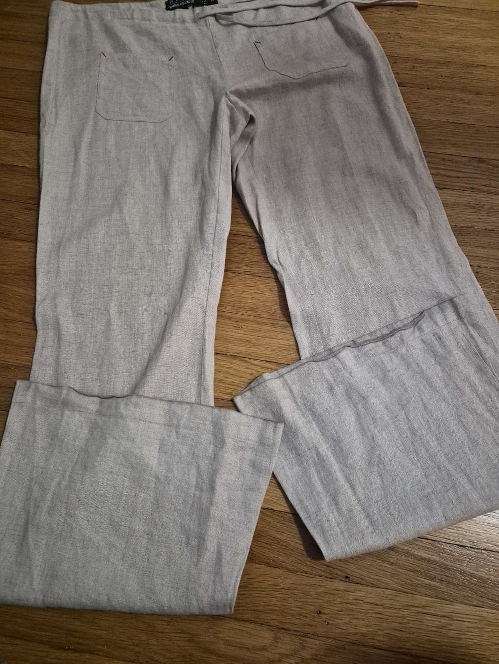 Y2K Rampage Linen-Blend Pants - Picture 8 of 8